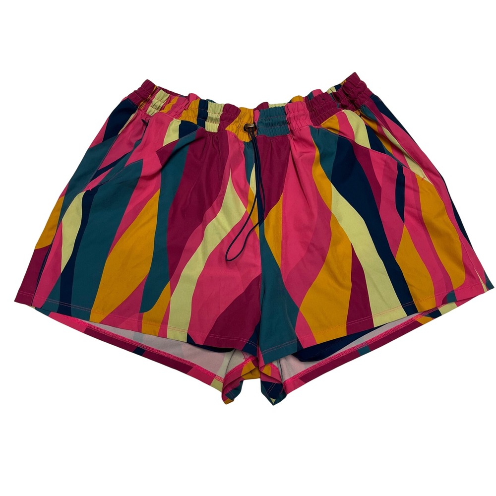 Tek Gear Womens XXL‎ Athletic Abstract Print Shorts